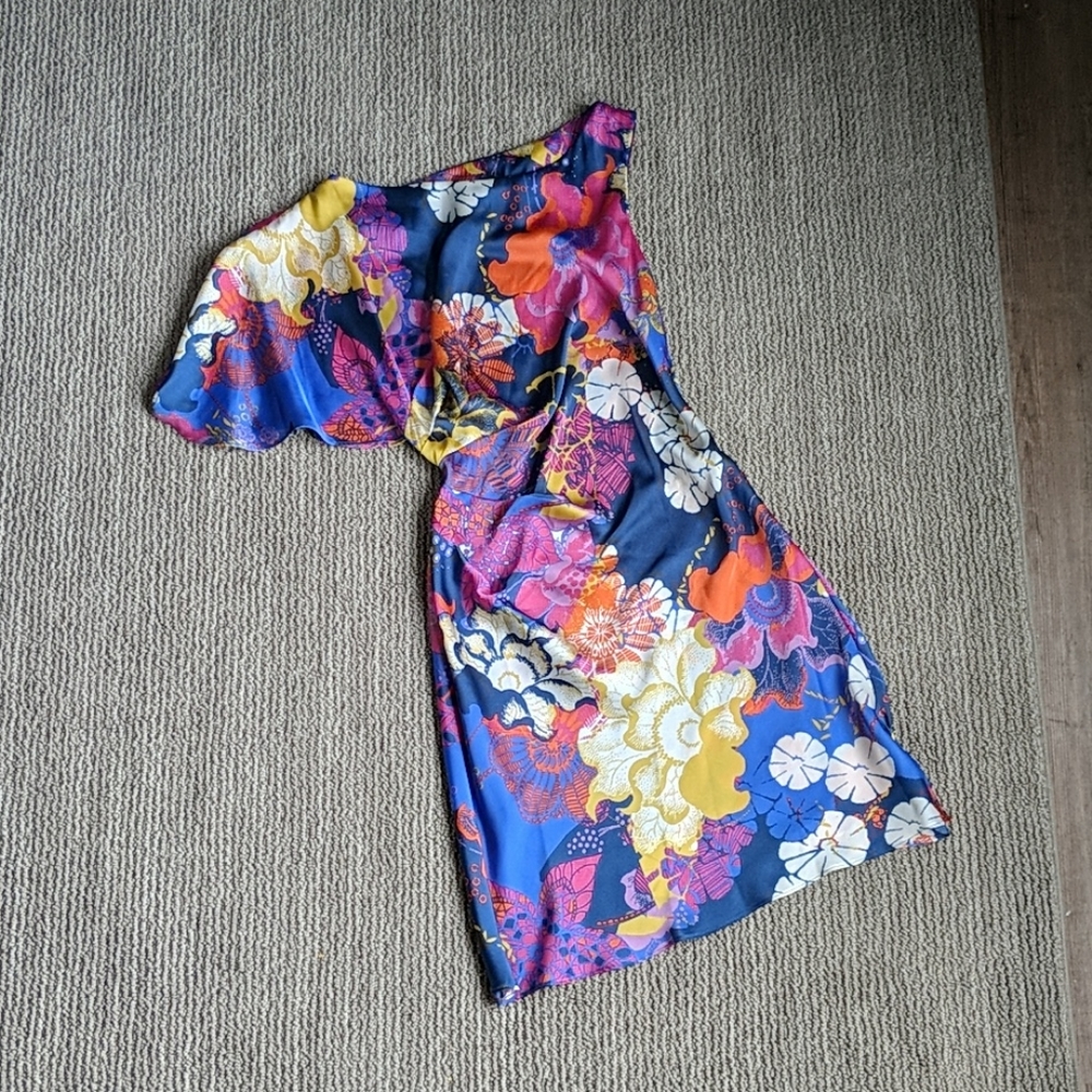 Floral Print Party Dress